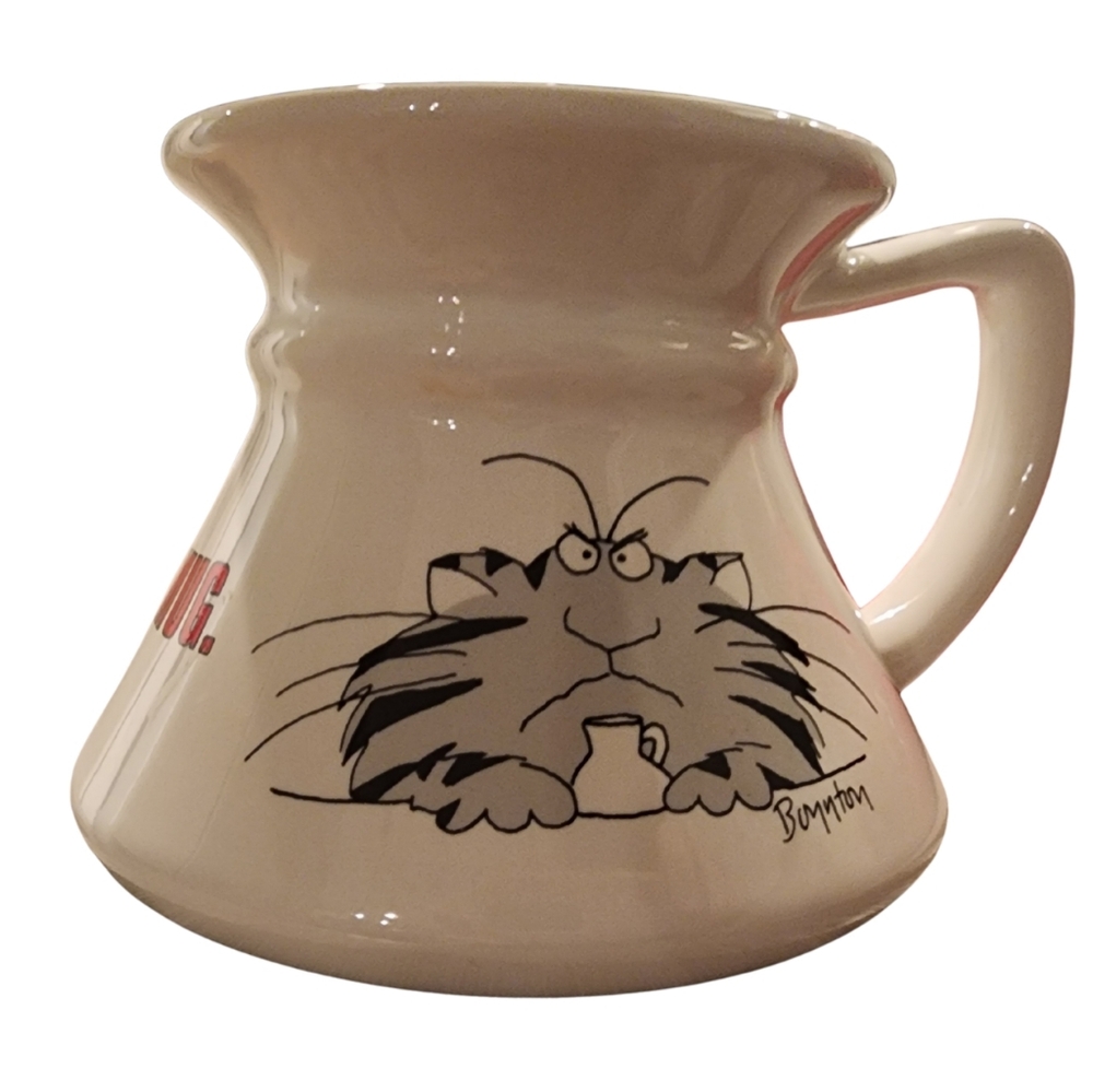 80's No Spill Hallmark Boynton Grumpy Cat Mug